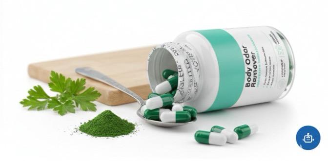 Eliminador de olores corporales x 30 cápsulas